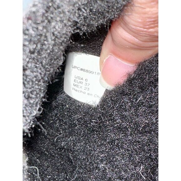 Bearpaw Big girls Amy Suede Black Bootie Faux Fur Lined Winter Boots - Picture 5 of 7